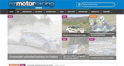 Desktop Screenshot of nzmotorracing.co.nz